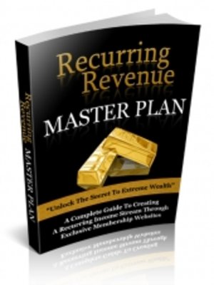 cover image of Recurring Revenue Master Plan